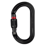 MOSQUETÓN CONECTOR OK SCREW-LOCK BLACK