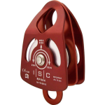 POLEA  MEDIUM DOBLE P/PULLEY BEARING ALI RED