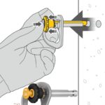 ANCLAJE AMOVIBLE CON FUNCION DE BLOQUEO COEUR PULSE 12 mm