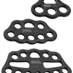 PAW PLACA MULTIANCLAJES EN COLOR NEGRO PETZL