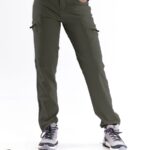 PANTALÓN DE EXCURSIÓN SENDERO V2 MUJER  KINAKU VERDE OLIVA