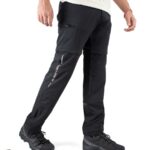 PANTALÓN DE EXCURSIÓN CONVERTIBLE CAMALEÓN KINAKU NEGRO