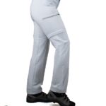 PANTALÓN DE EXCURSIÓN CONVERTIBLE CAMALEÓN MUJER KINAKU GRIS