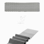 AISLANTE DE ESPUMA PARA TREKKING 180 X 55 CM 1 PERSONA